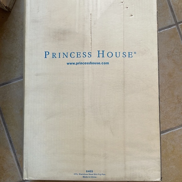 Original Prince House Stainless Steel Stir Fry Pan with serving spoon - Picture 9 of 12